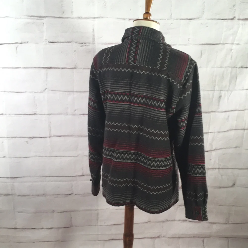 Woolrich Wool Aztec Shacket - Picture 6 of 9